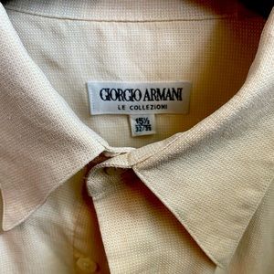 Giorgio Armani , Le Collezioni , mens dress shirt